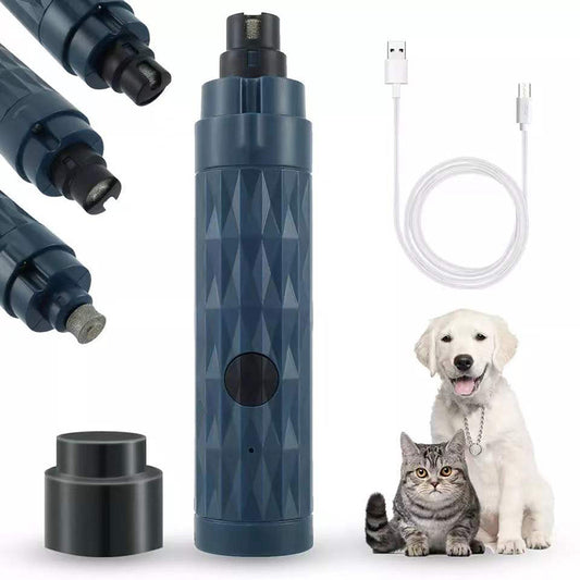 Electric Pet Nail Polisher With Light For Dog And Cat Cleaning Pet Products