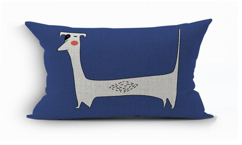 Dachshund Cushion Cover Sausage