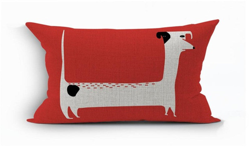 Dachshund Cushion Cover Sausage